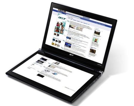 acer iconia 6120 14 dual screen touchbook