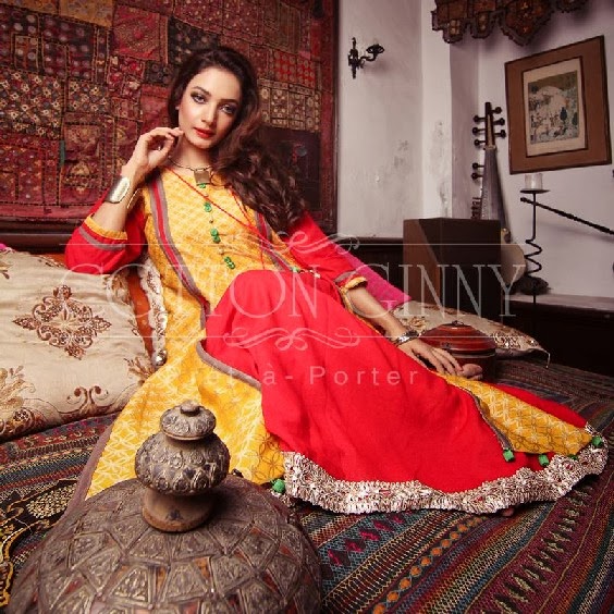 Cotton Ginny Eid Collection 20132014 Exclusive Eid Winter Collection