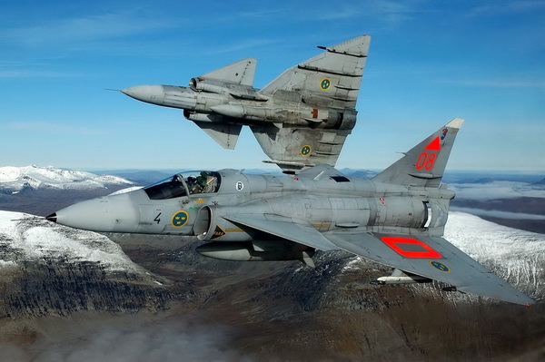 Saab 37 Viggen Attack Aircraft