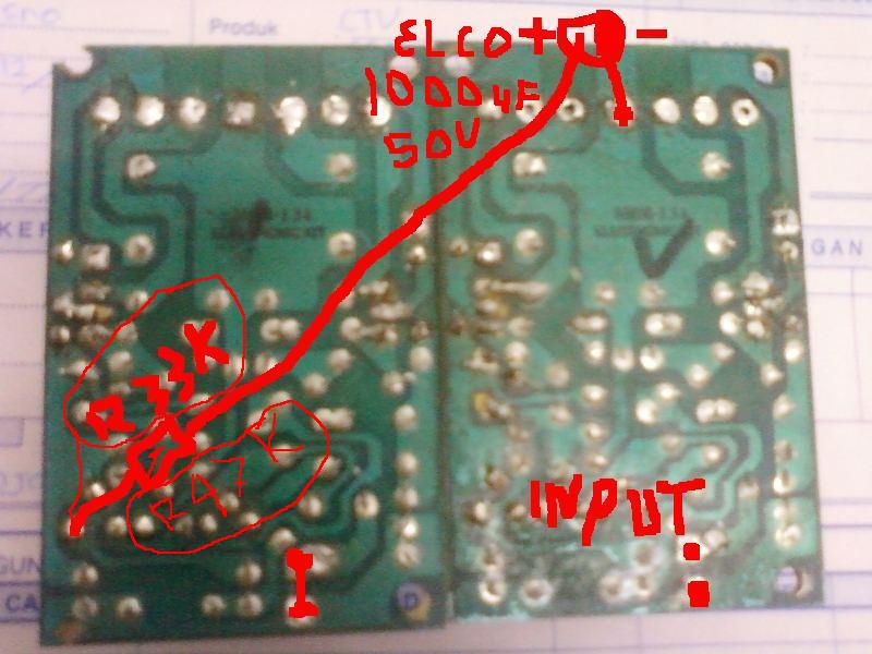 punakawanonolima Cara Merangke Power OCL 150w Menjadi Mono