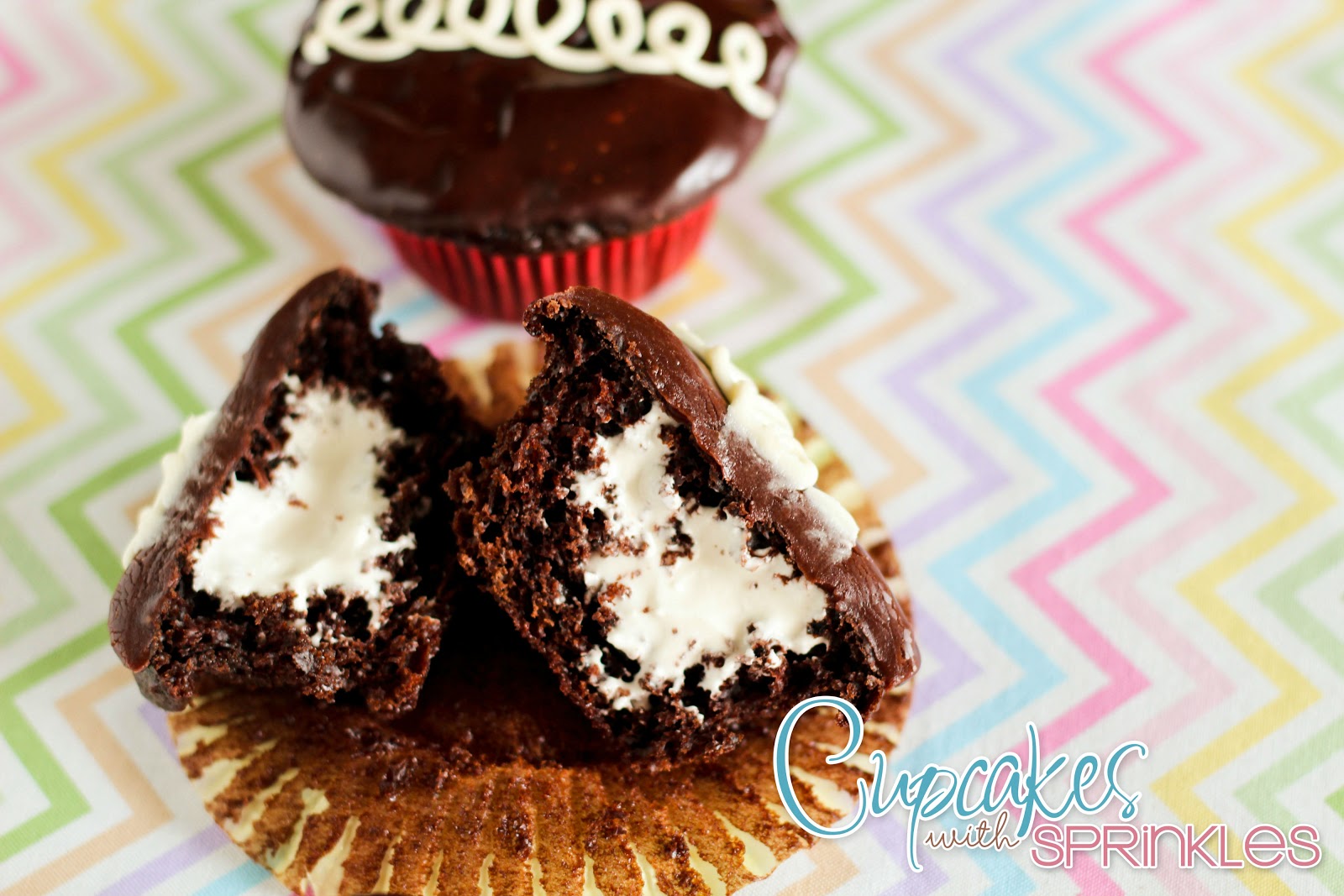 Cupcake with Sprinkles Hostess Cupcake Clone &amp; Secret