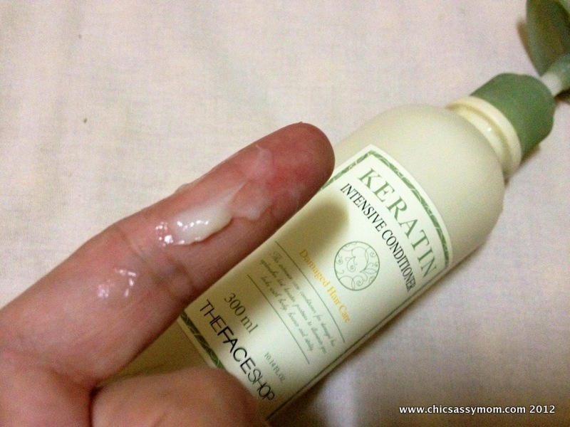 Review The Face Shop Keratin Intensive Conditioner
