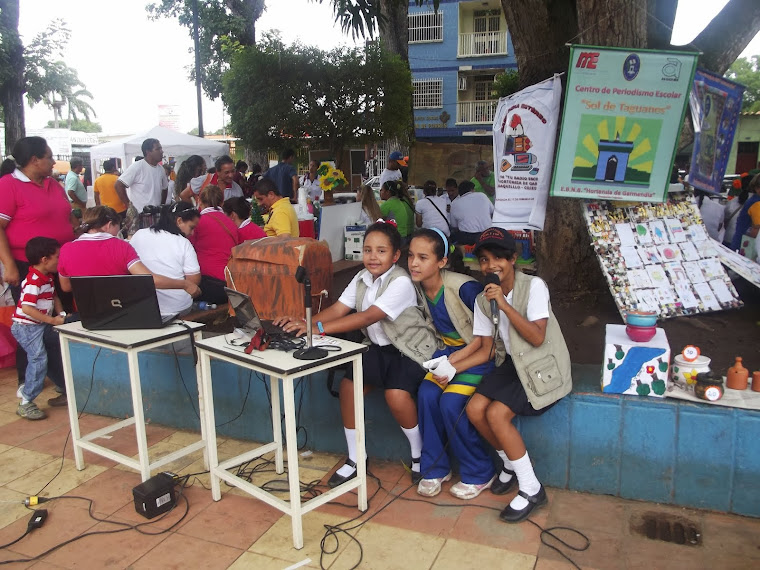 TRANSMITIENDO DESDE LA PLAZA BOLIVAR DE TINAQUILLO