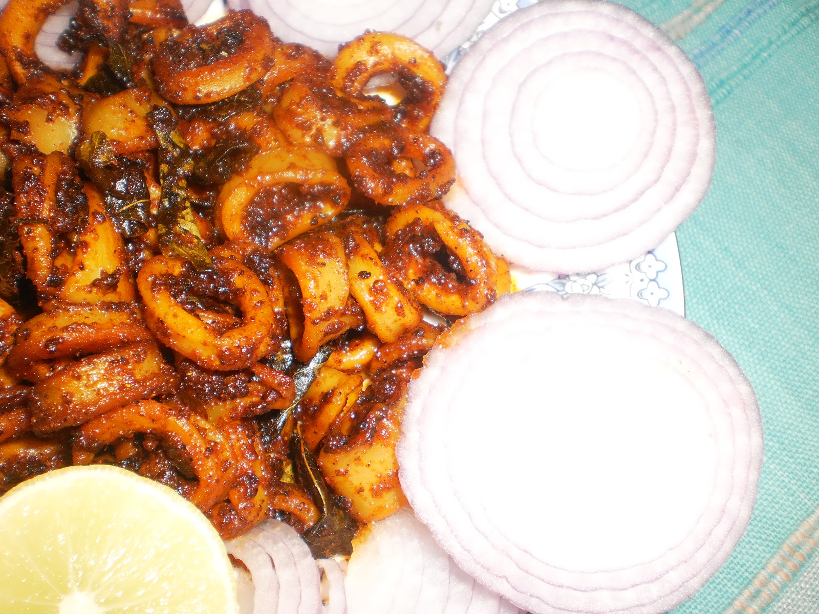 Sojo's Masala Squid Curry Leaf Fry