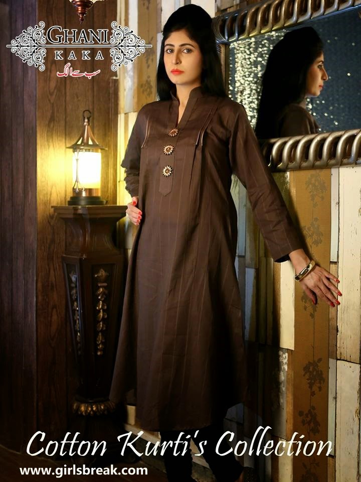 Ghani Kaka Cambric Kurti Summer Collection 2015 www.maaod.blogspot.com Ghani Kaka Cambric Kurti Summer Collection 2015