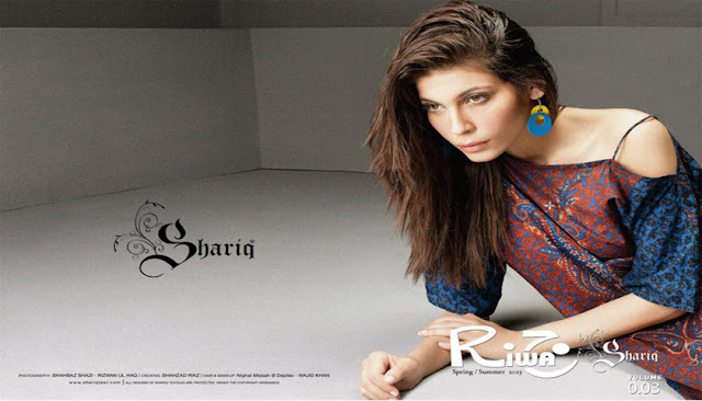 Shariq Riwaj Vol-3 Women's Lawn Dresses Summer Collection 2013