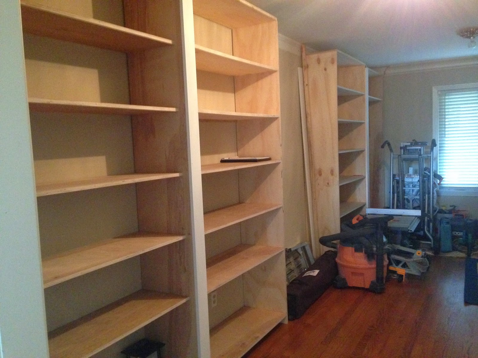 Our House is Y'alls House Adding Builtin Bookcases!!!