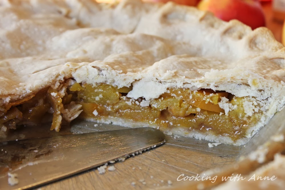 Cooking with Anne Fresh Sliced Pumpkin Pie
