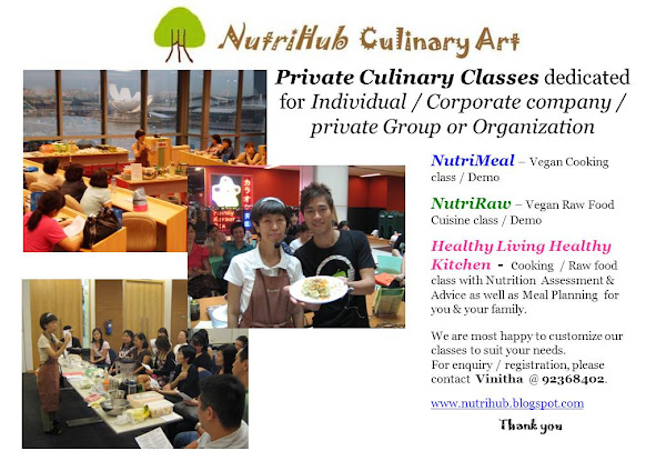 Private Culinary Classes dedicated for Individual / Corporate / Group