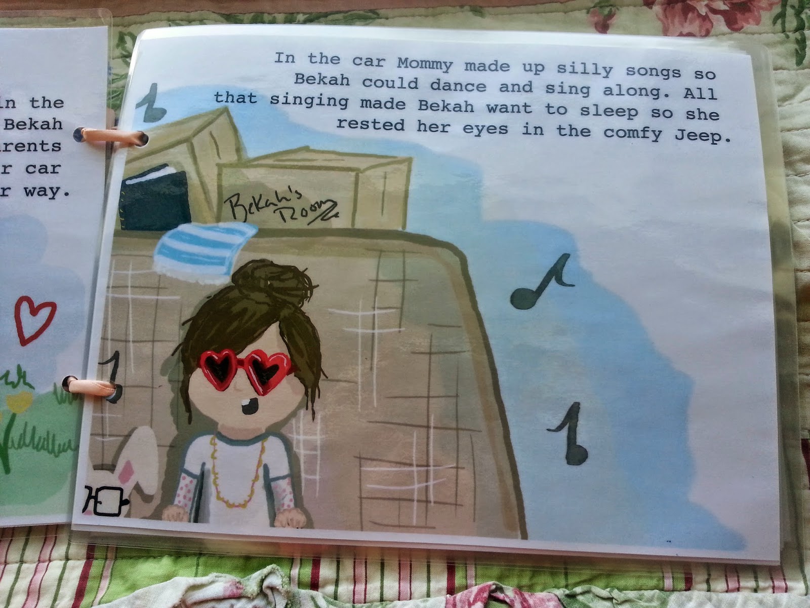 Strong and Sweet A Homemade Story Book Bekah's New Room