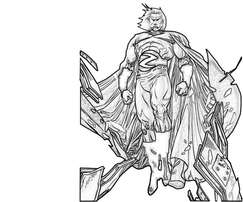  sentry-strong -coloring-pages