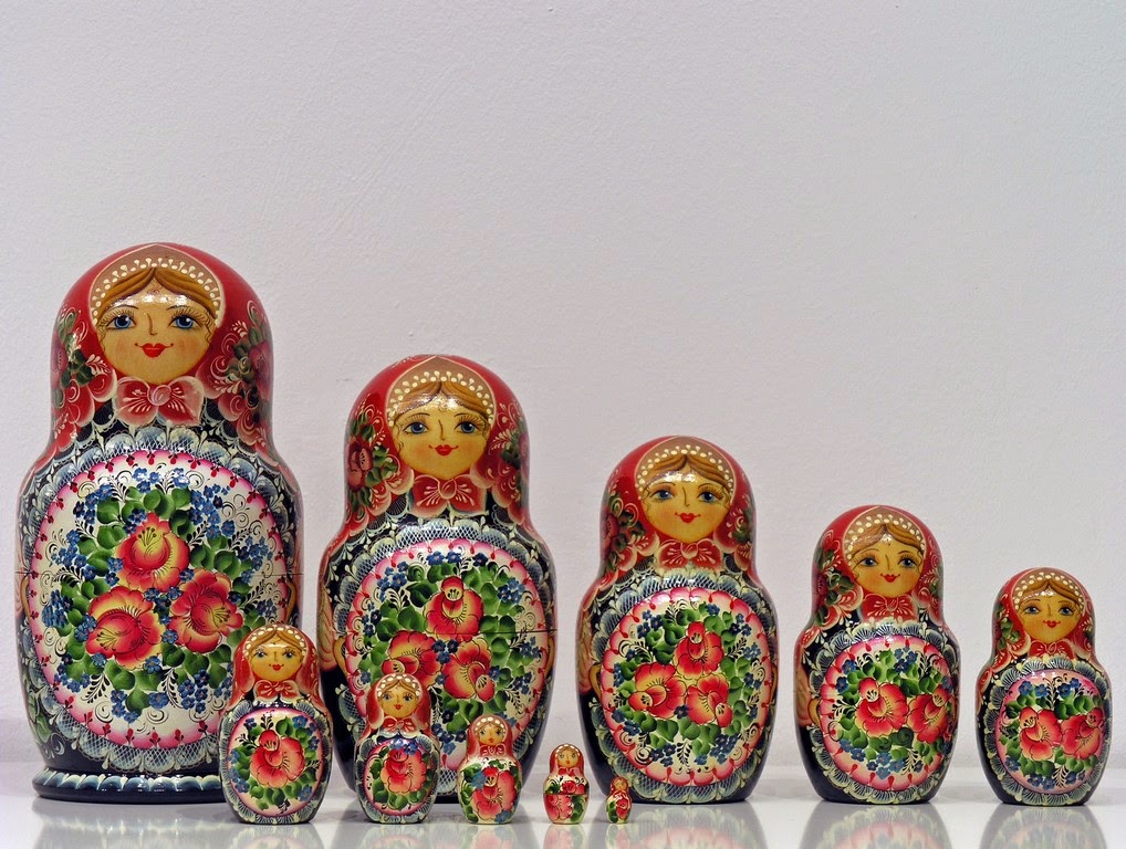 Matrioska, a Rusian nesting doll Art Craft Gift Ideas