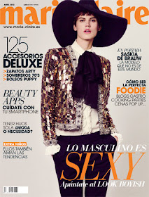 Portada Marie Claire Abril 2013