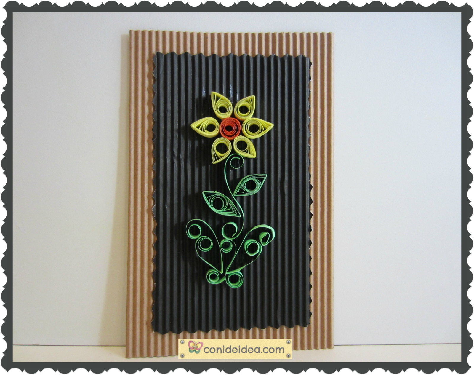 Ornament to make with pathfinders by scrapenkaren at splitcoaststampers Manualidades Con i de idea: Quilling: filigranas en papel
