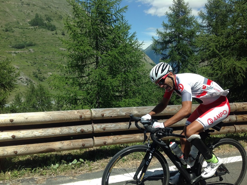 Guillermo ciclista adaptado