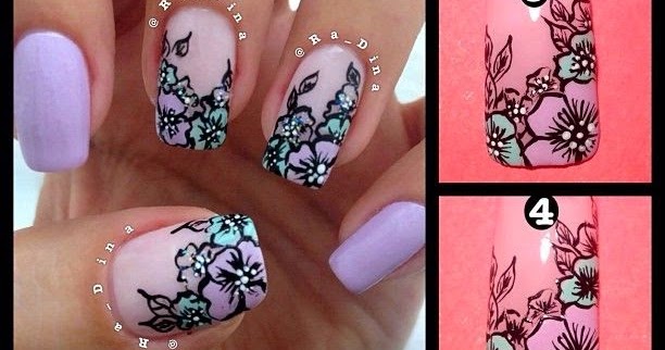 7. One-Handed Nail Art: Step-by-Step Tutorials - wide 6