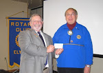 DG Presented with Polio Plus Check for $2012