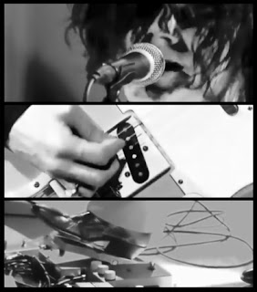 Jack White in performance collage