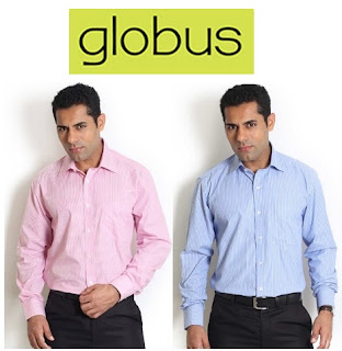 Flat 50% Discount on Quality Product from Globus | Formal / Casual Shirts (Offer Price Starts from Rs.399)