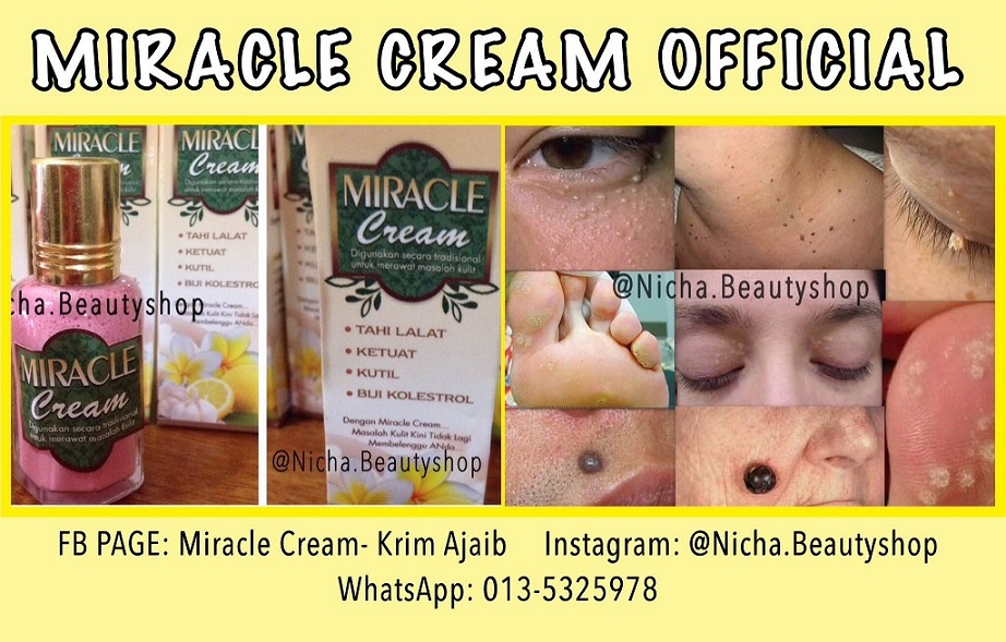 Miracle Cream- Krim Penanggal Tahi Lalat