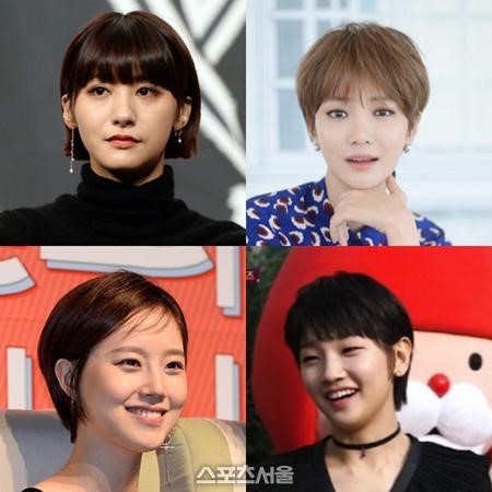 K Netizone Short Haired Actresses