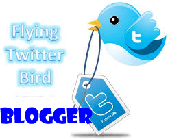 How To Add Flying Twitter Bird In Blogger