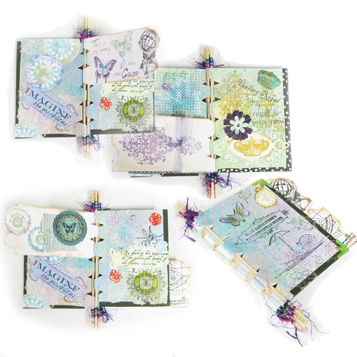 Blockheads Paper Arts Piano Hinge Pocket Journal