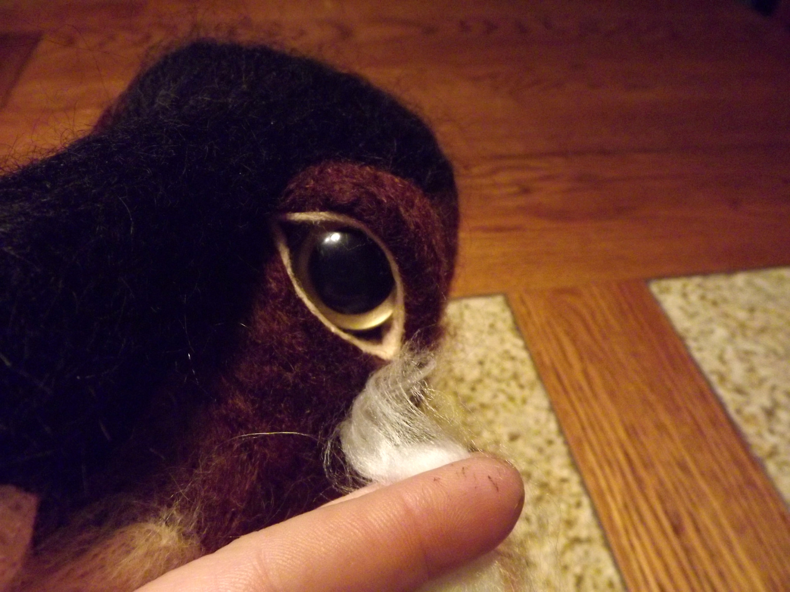 Eyes Of Time Pictorial for adding eyes and ears to needle felt animals