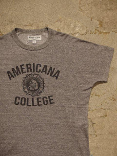 AMERICANA MEN'S Simple Print Tee - AMERICANA Emblem Print Spring/Summer 2015 SUNRISE MARKET