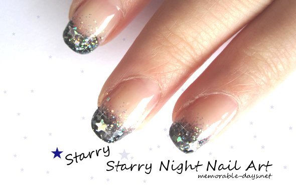 Starry Night Nail Design - wide 3