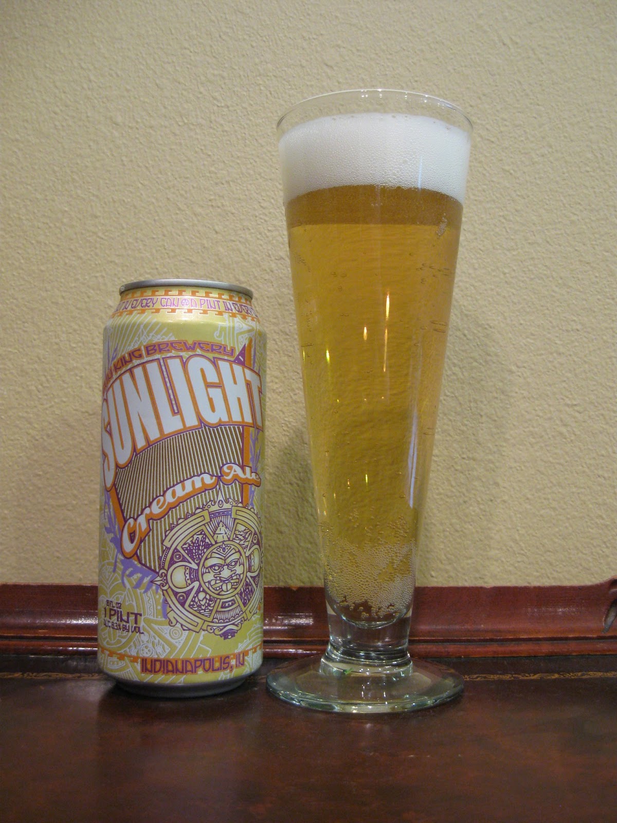 Doing Beer Justice Sun King Brewery Sunlight Cream Ale