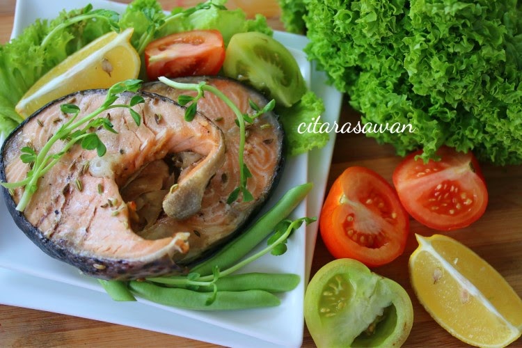 Salmon Panggang Resepi Terbaik