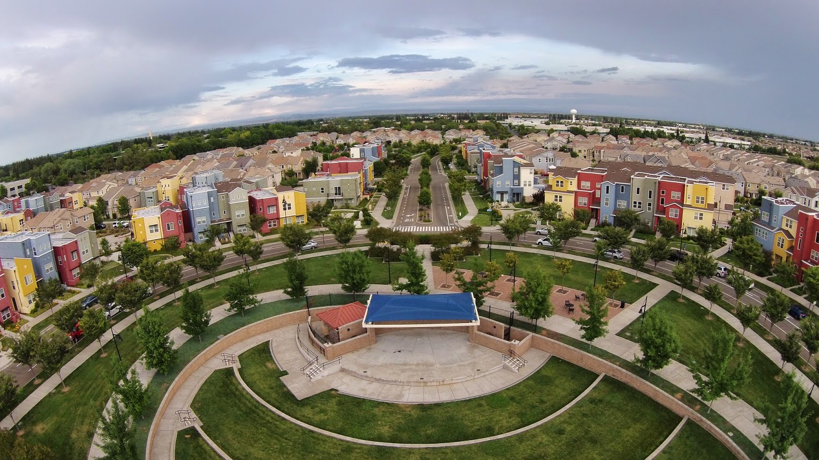 Love Where You Live Capital Village Rancho Cordova From 150 Feet Above