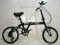 Sepeda Lipat DoesBike 1605 Rotex 6 Speed 16 Inci