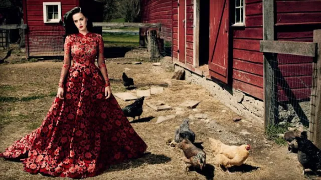 Katy Perry for Vogue US July 2013