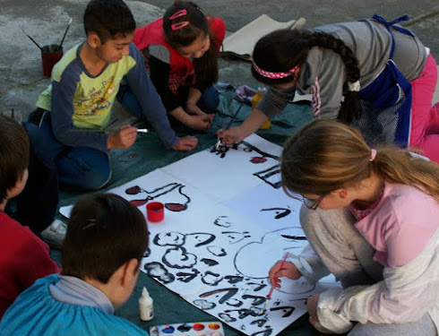 Hicimos un mural para festejar el día de la primavera!!