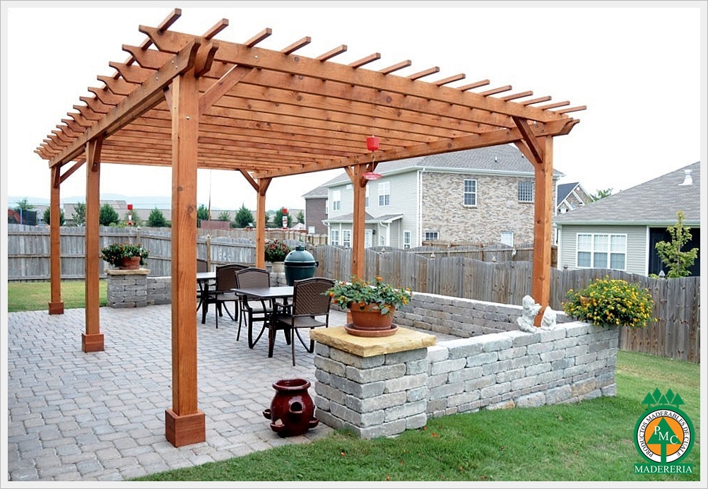 Productos Maderables de Cuale: Cómo anclar una pérgola a la tierra?