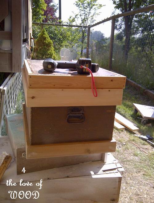 4 the love of wood POTTERY BARN TRUNK lookalike