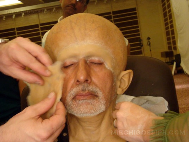 Funny amitabh-bachan-paa-auro-makeover-photos