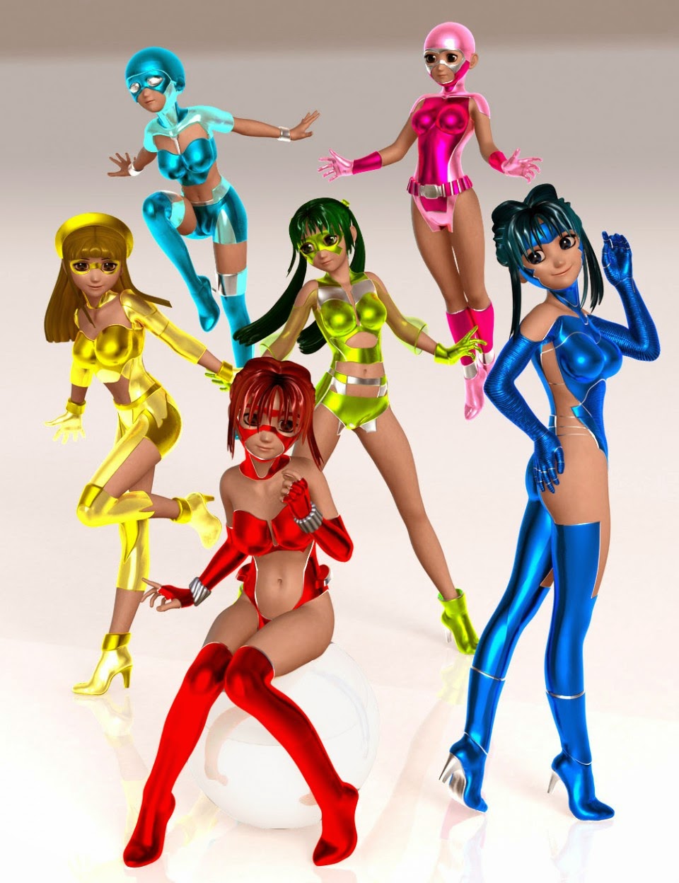 3d Models Art Zone - Supersuit Color Corps 3d Models Art Zone - Supersuit Color Corps