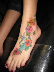 free design flower tiger lily tattoo