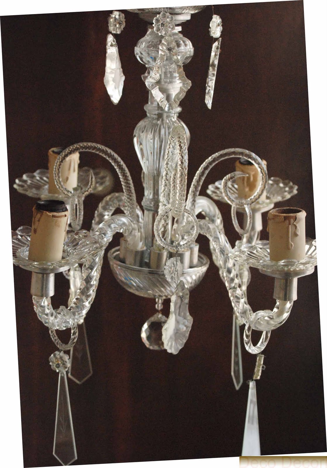 Araña original de vidrio