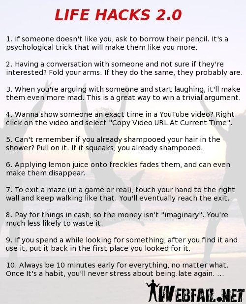 Farlands Games Life Hacks 2.0