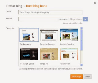 Cara Mudah Membuat Blog