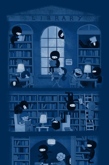 ITB Library: Quiet library during exams