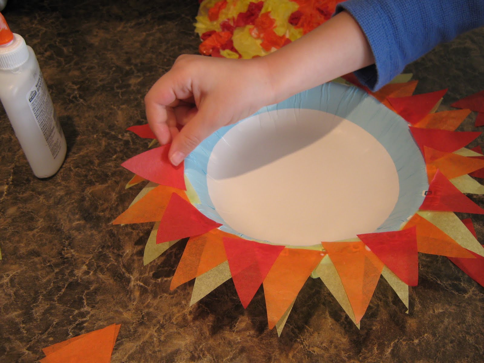 Almost Unschoolers: Wishing for a Sunny Day, Craft