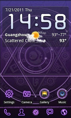 Magic Circle GO Launcher Theme Magic Circle GO Launcher Theme