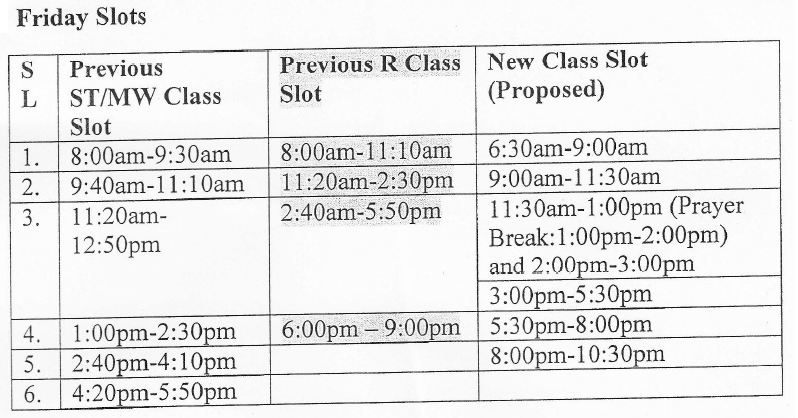 szms blog make up class schedule new nsu official directives make a class schedule