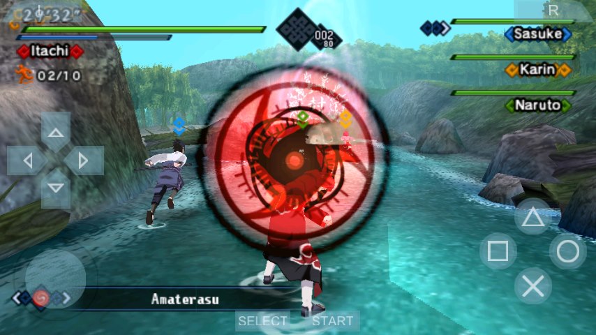 Naruto Shippuden Kizuna Drive PSP Espaol - Gamezfull