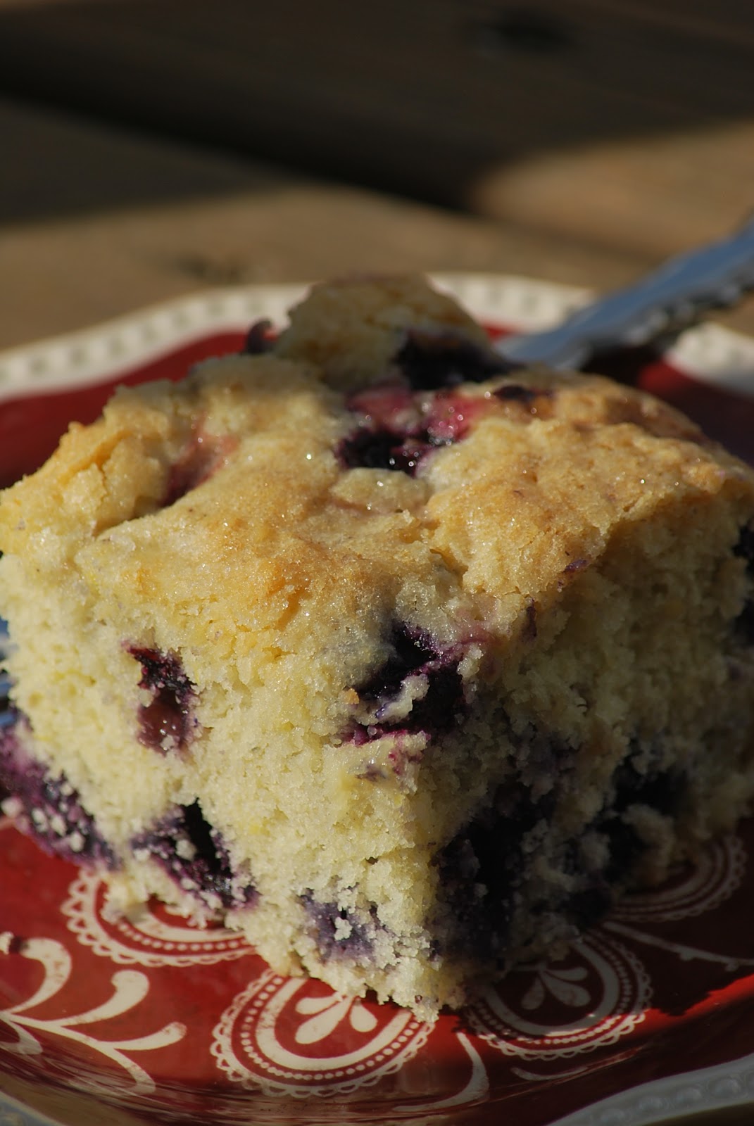 My story in recipes Blueberry Buttermilk Coffee Cake